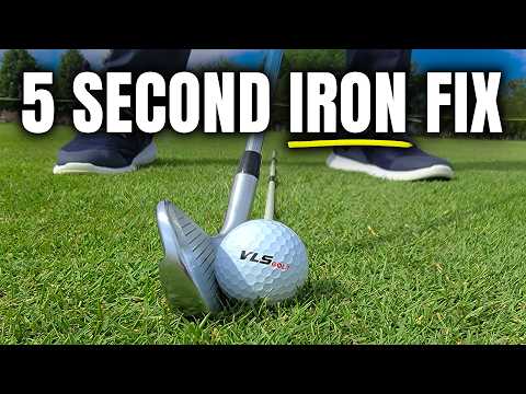 Before Hitting Irons, Do This for 5 Seconds