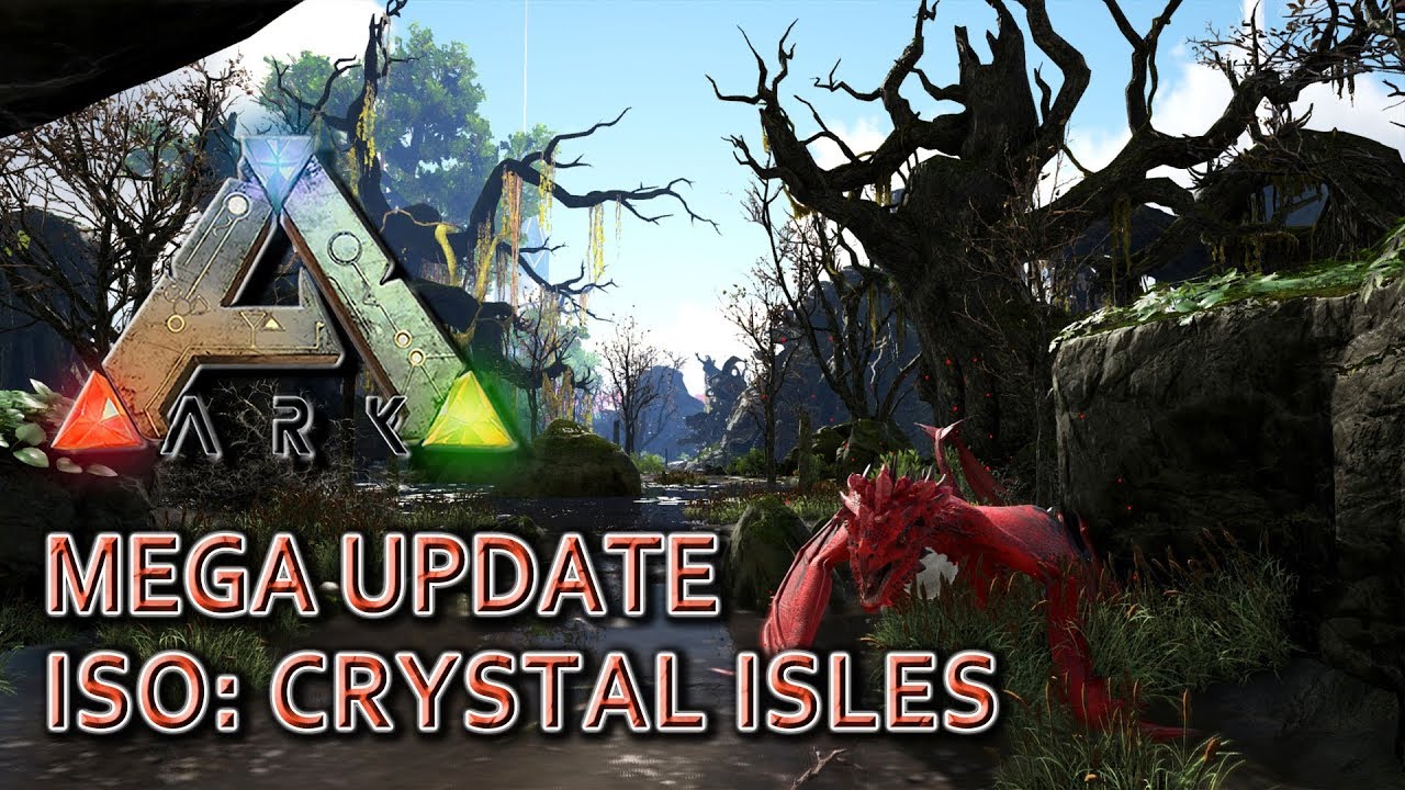 Ark Iso Crystal Isles Map World Map Atlas