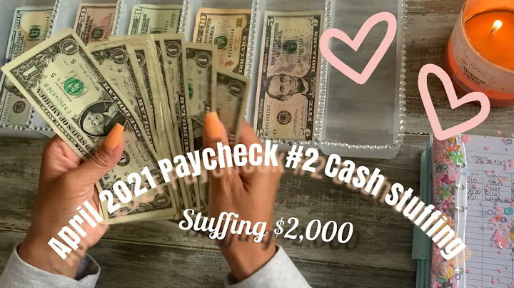 APRIL 2021 | Cash Envelope and Sinking Funds Stuffing | Paycheck #2 Bi-Weekly Pay | Reality Budgets