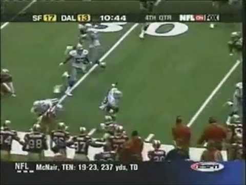 Woody Dantzler (Dallas Cowboys) 84-Yard Kickoff Return Touchdown