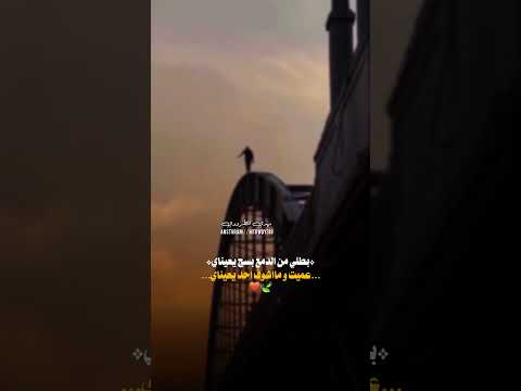 بطلي من الدمع بسج يعيناي الفنان عبدالمير دريس المصمم مهدي المطرودي