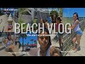 BEACH VLOG!!🏖 *the start to a lit summer* ( getting lit w/ the fam, taking pictures &amp; MORE