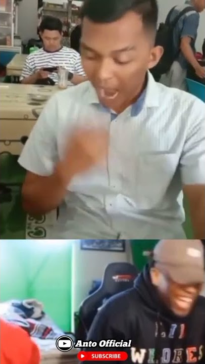 Meme video lucu bikin ngakak Asap rokok gak keluar😅#Shorts