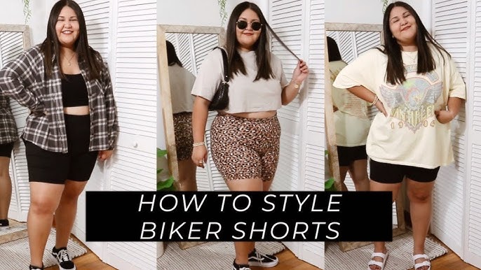 What To Wear With Biker Shorts - Always Meliss