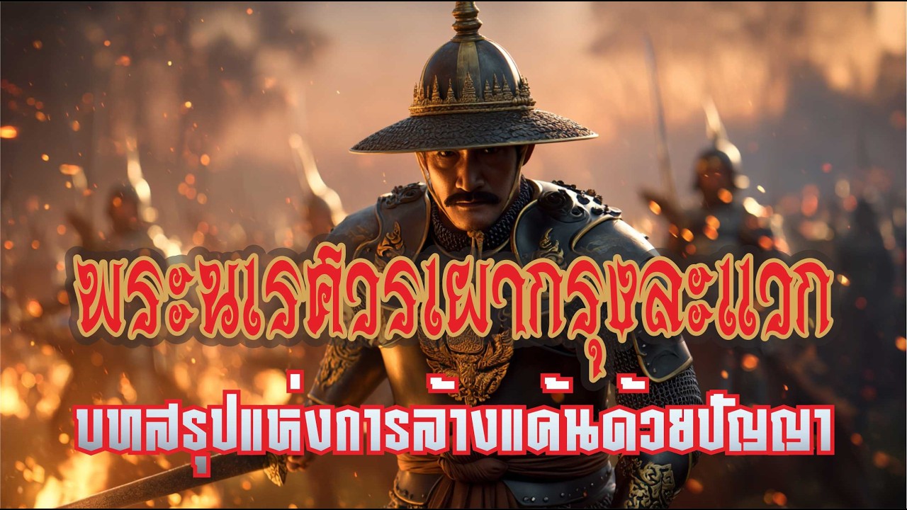 🇹🇭 พระนเรศวรเผากรุงละแวก : บทสรุปแห่งการล้างแค้นด้วยปัญญา