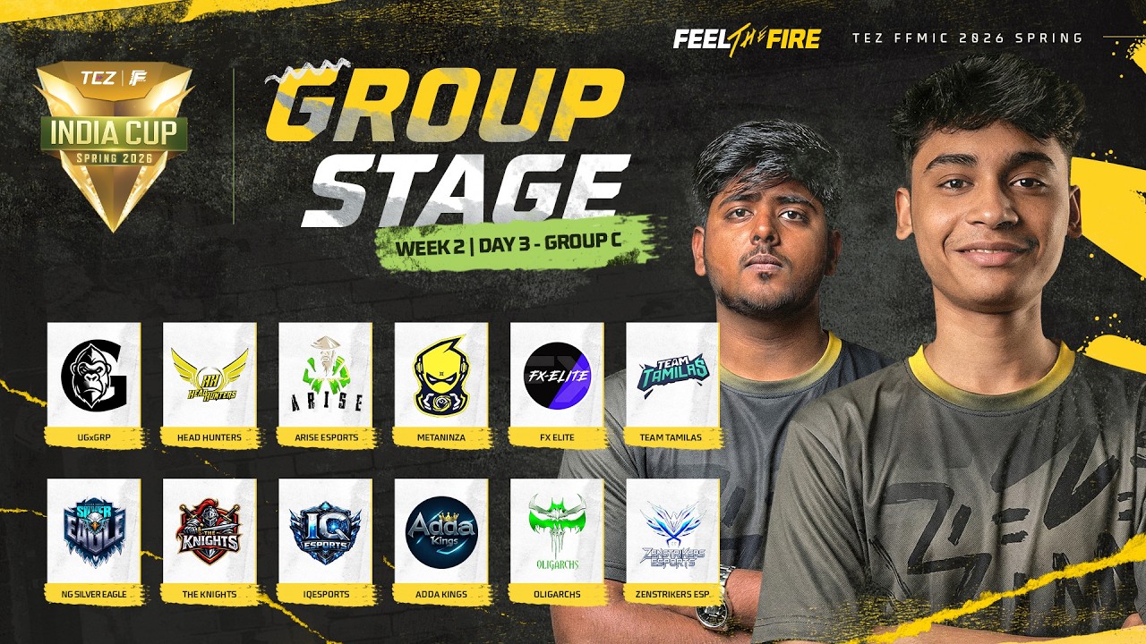 🔴 [HI] TEZ FFMIC 2026 Spring | Group Stage - Week 2 | Day 3 | Group C