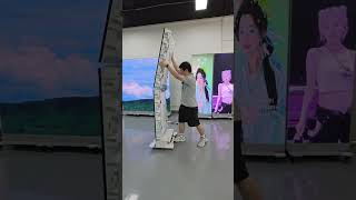Rapid-Deployment, Portable, Foldable Outdoor LED Display.#eagerled #leddisplay #posterleddisplay