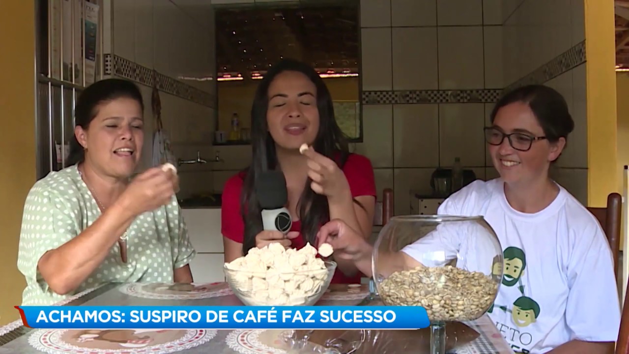 Achamos em Minas: Aprenda a fazer suspiro de café