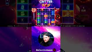 Critter Pop HUGE Multiplier! #shorts