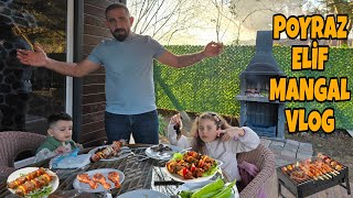 Poyraz Eli̇f Bungalov Vi̇llada Mangal Vlog