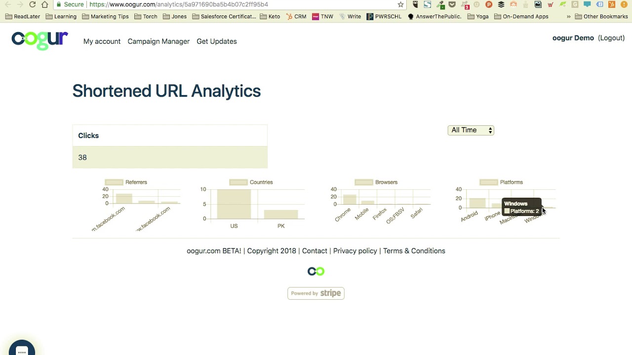Build, Tag, Shorten, Manage Google Analytics Campaign URLs with oogur