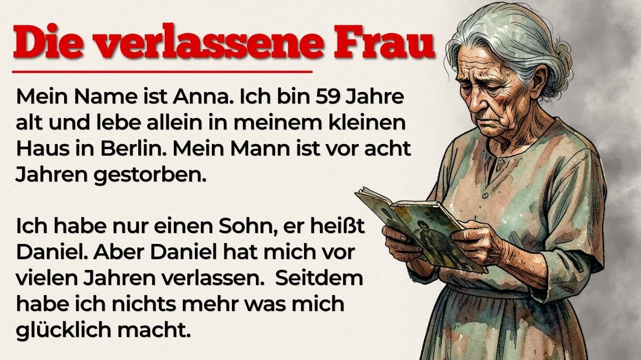 Mein Sohn hat mich verlassen | Learn German with Simple Stories | German Story for Beginners