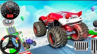 Mega Ramp Monster Truck Stunt Racing Simulator Impossible GT Car Racing Games 3D - Android Gameplya screenshot 4