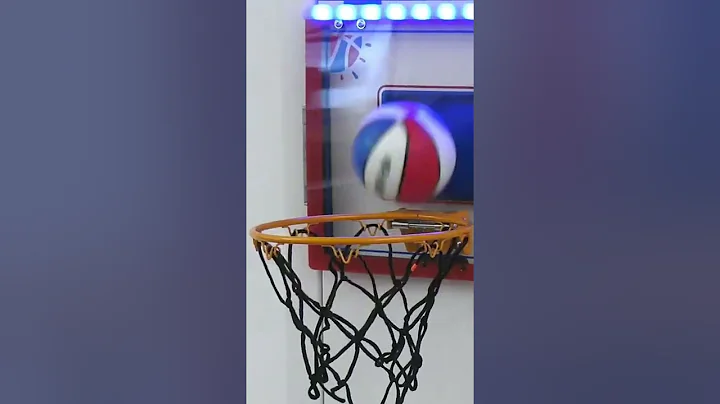 BASKETBALL AT HOME WITH POP-A-SHOT!🏀 #shorts