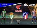 FC26 Real Betis vs Atletico Madrid - La Liga 25/26 | PS4™ Pro 4K HDR