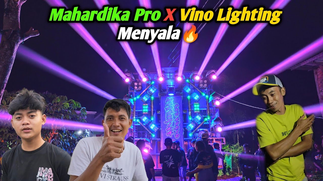 Spesial Kolaborasi Perdana Mahardika Pro feat Vino Lighting Menyala Di Pesona Nongkojajar..!!