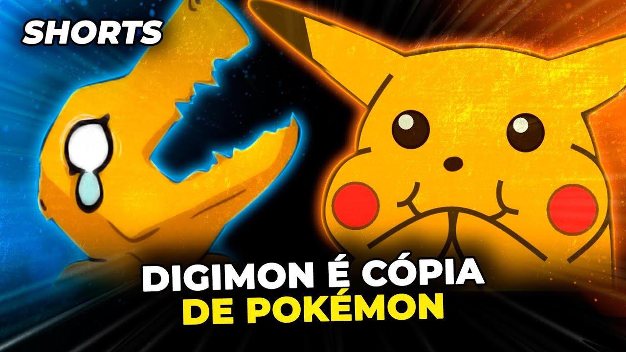 POKEMON: NÃO PODEMOS FAZER MUITAS VARIAÇÕES DO PIKACHU E SUAS EVOLUÇÃO  PORQUE ELE É O MASCOTE DIGIMON: E ESSA OPORTUNIDADE DE FAZER AGUMON E  GREYMON DANDO SOPA AÍ KKKKKKKKK - iFunny Brazil