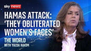 Hamas victims showed 'systematic genital mutilation', says IDF volunteer | IsraelHamas war