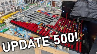 Update 500: Das Fundament für Kinosaal 1 ist gelegt! | LEGO/Klemmbaustein Stadt