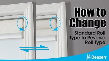 How to Change Standard Roll Type to Reverse Roll Type