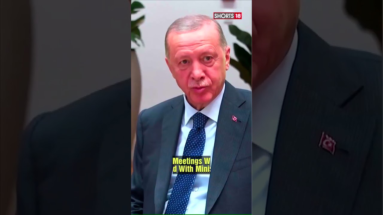 Turkish President Recep Tayyip Erdoğan Meets Hungarian PM Viktor Orban In Budapest | #Shorts