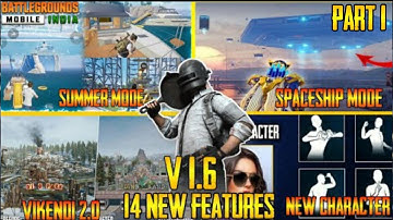 Finally V 1.6 Update Is Here || Vikendi 2.0 || Summer Mode || BGMI /PUBG || Part - 1 || Anime karan.