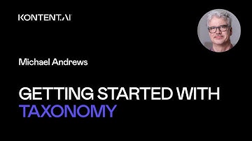 [Webinar]: Getting started with taxonomy