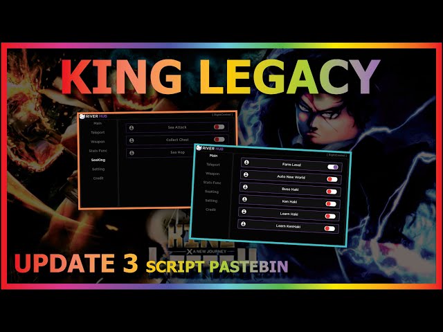 KING LEGACY (SPEED) – ScriptPastebin