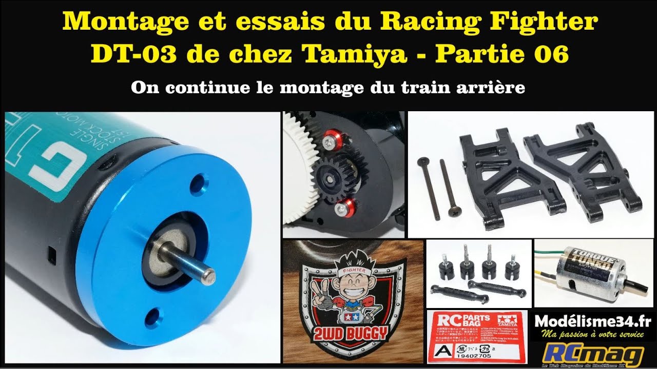 Jeu De Roulements à Billes Pour Tamiya Fighter DT-02 DT-03 - Kit Tuning Haute Performance