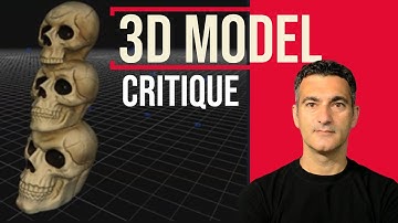 3D model critique | Photogrammetry | Skulls | 3D Forensics | CSI | crime scene evidence