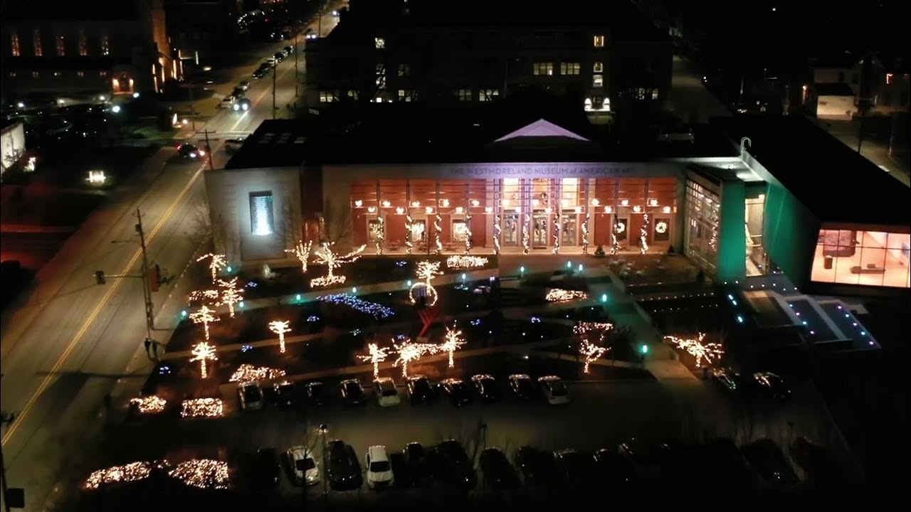 Birds Eye View of The Westmoreland Museum of American Art on Luminary