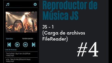 Reproductor de música html, css y js - 04
