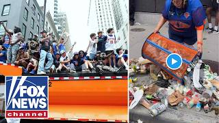 Executive FIRED after stealing Knicks-themed trash can
