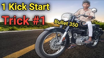How To Start Bullet in 1 Kick | Bullet Ko Start Kaise Karen @YoutubeWaleBaba86