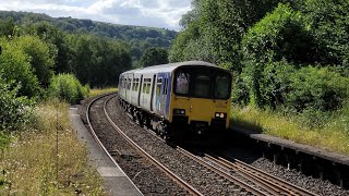 Grindleford Railway Station On The Hope Valley Line With Northern Class 150 DMU Trains 28/6/2026