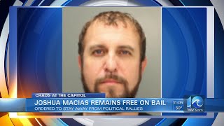Chesapeake man who was in DC during insurrection will remain free on bail, judge rules