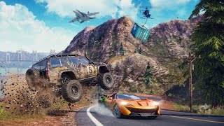 ​Supercar vs Off-Road Monster Truck! 🏎️💨 Extreme Racing & Chase Action! #RacingGame #CarRacing  screenshot 5