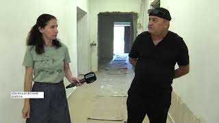 В деревне Сергеиха Камешковского района завершают ремонт дома культуры (2022 06 28)