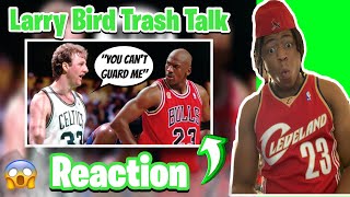 Lebron Fan Reacts to Larry Bird Trash Talking
