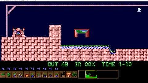 Lemmings Custom Level - Getting Nervous Yet?