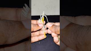 How to Rig a Soft Plastic Shrimp Hook Perfectly! 🎣🔥 #fishing