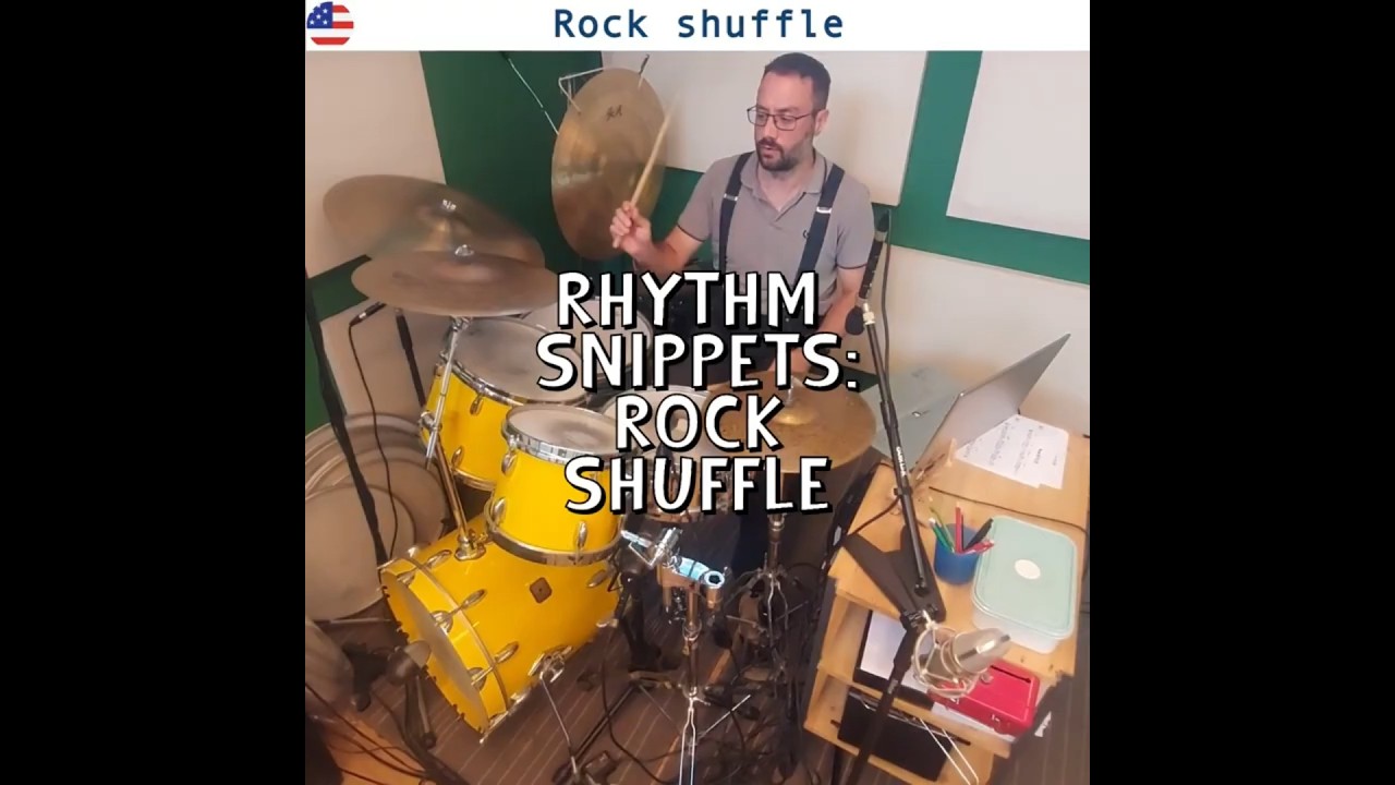 Rhythm snippets: Rock shuffle 