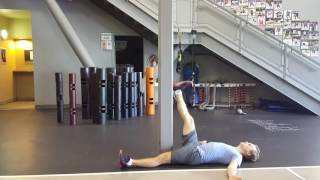 Supine Active straight leg raise w: VMO activation