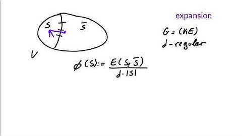 Expanders - Lecture 01 - Part 1
