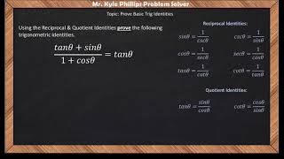 Simplifying Trig Identities Ex 3