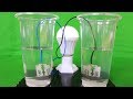 Free energy light bulbs with salt water & magnets - Experiment at home 2018