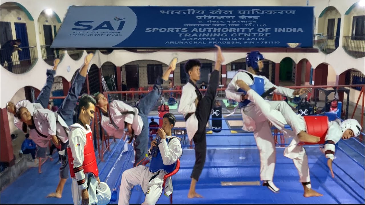Trial Selection All Indian inter-University Taekwondo men & women (SAI ...