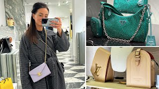 NEW BAGS  LONDON LUXURY SHOPPING VLOG 2023 ft. Chanel, LV, Dior, Prada, YSL & More