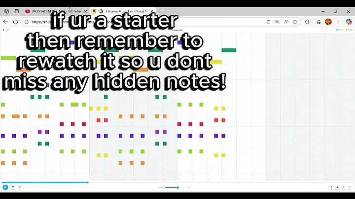 How to make any song in chrome music lab!!!