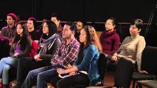 Actor HIRAM KASTEN Speaks to Lehman College Theater Dept. Majors